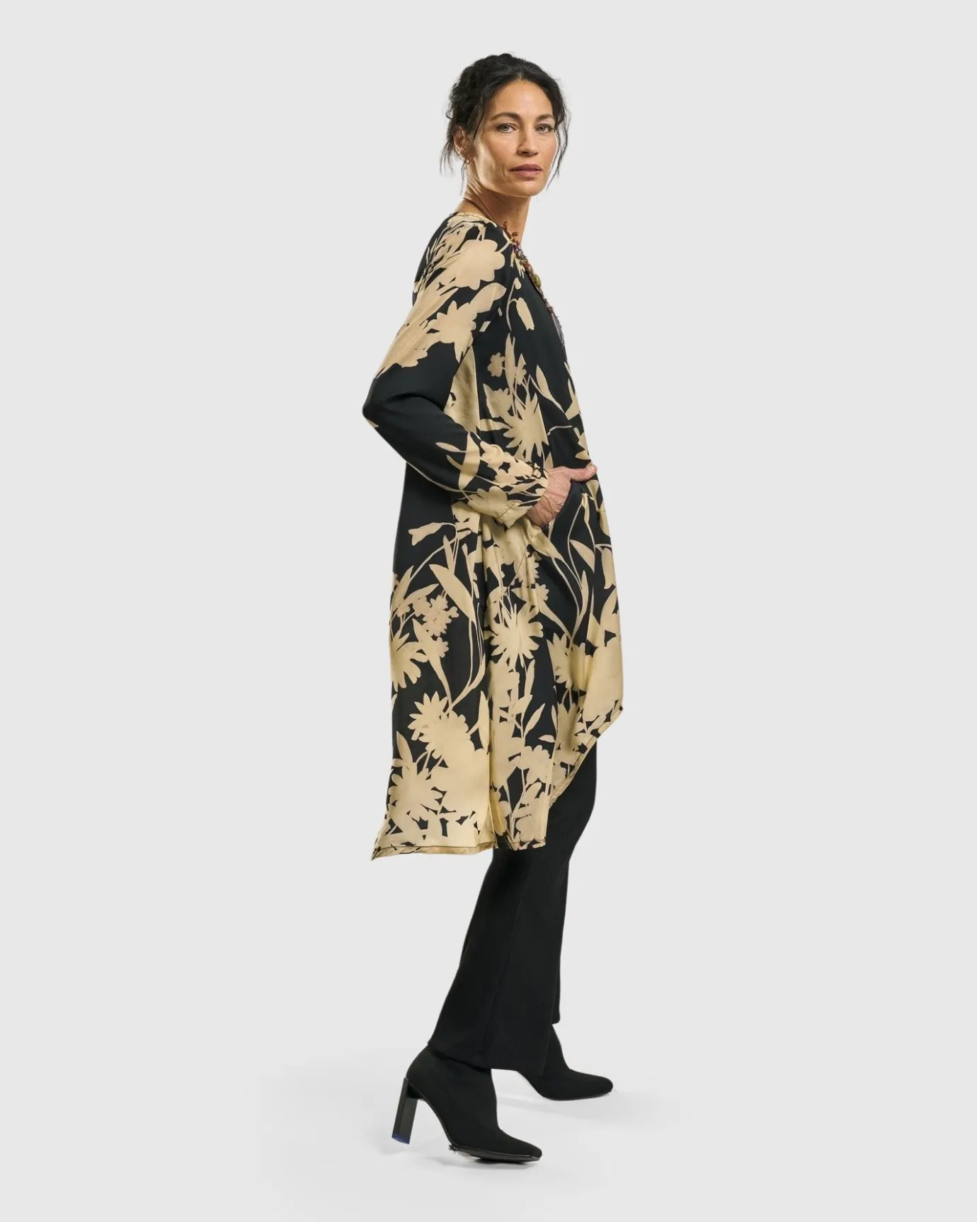 Women Alembika Plus<Daylily Tunic Top, Floral