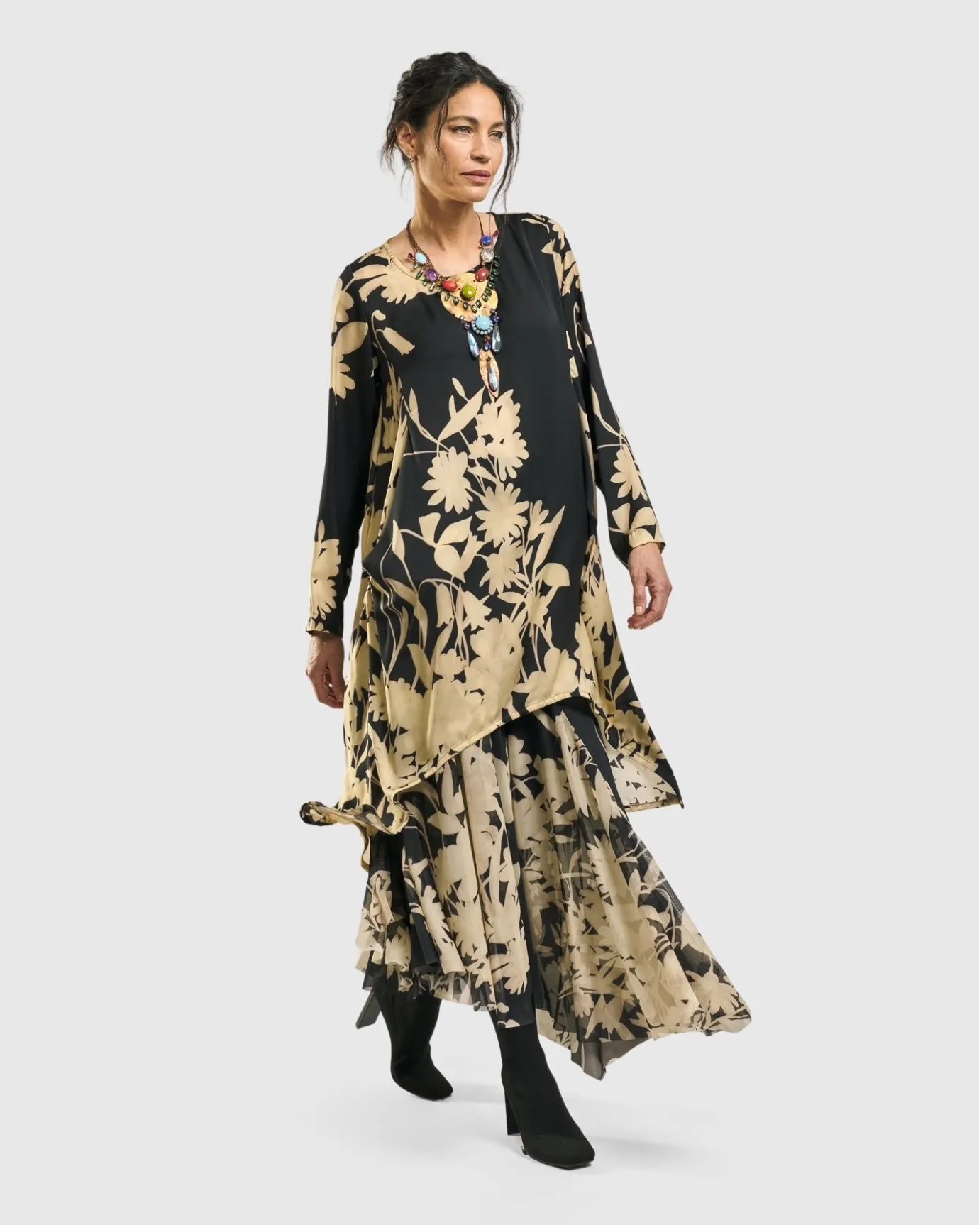 Women Alembika Tops & Tunics<Daylily Tunic Top, Floral