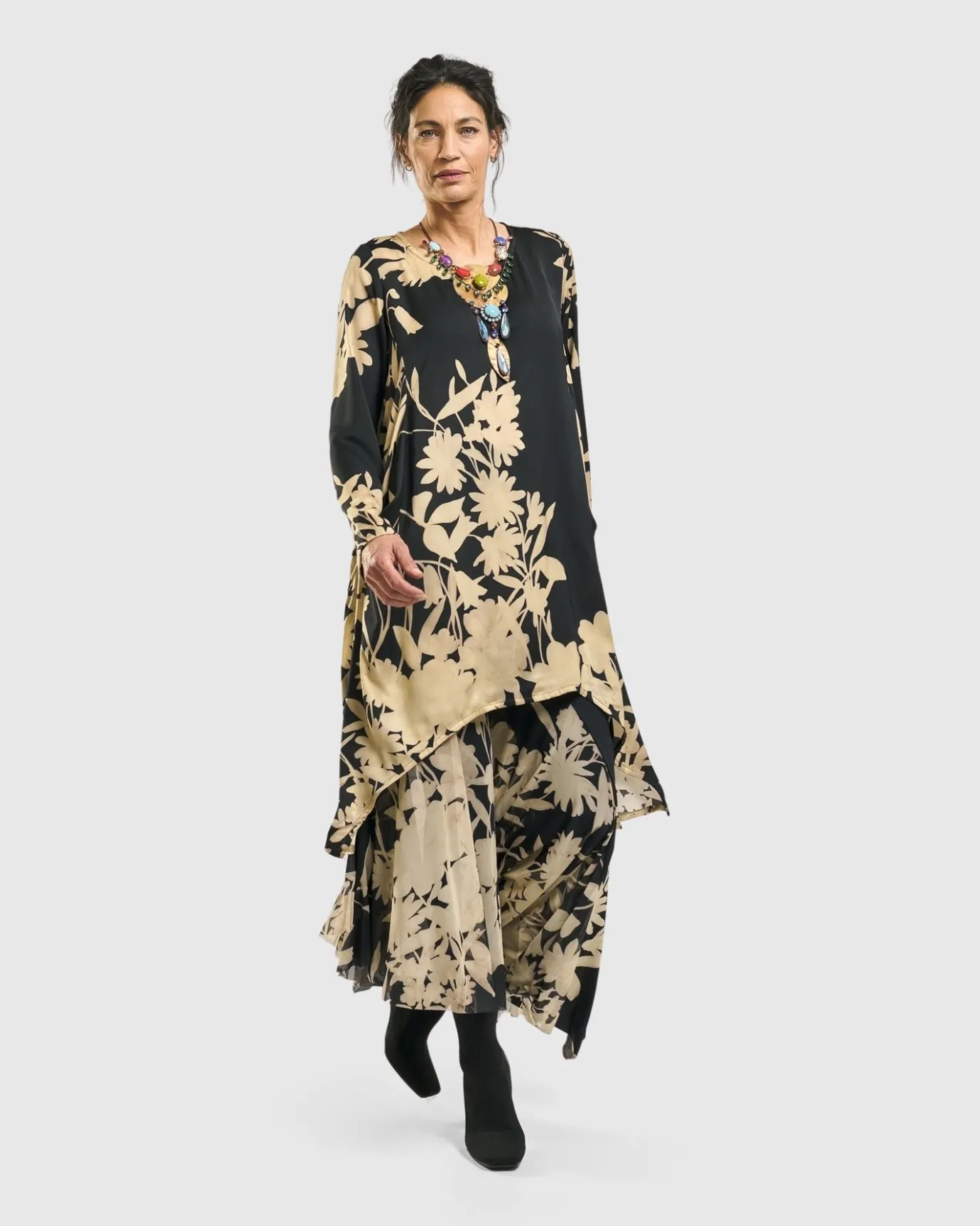 Women Alembika Tops & Tunics<Daylily Tunic Top, Floral