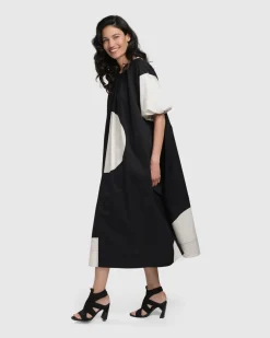 Women Alembika Plus<Debbie Muumuu Dress, Mono