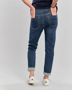 Women Alembika Pants & Skirts<Denim Iconic Stretch Jeans, Blue