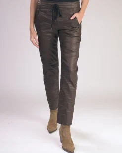 Women Alembika Pants & Skirts<Diamond Iconic Stretch Jeans, Mahogany