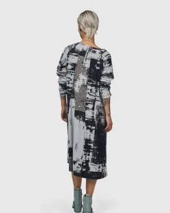 Women Alembika Plus<Digi A-Line Dress, Marble