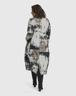 Women Alembika Dresses<Digi Cocoon Dress, Marble