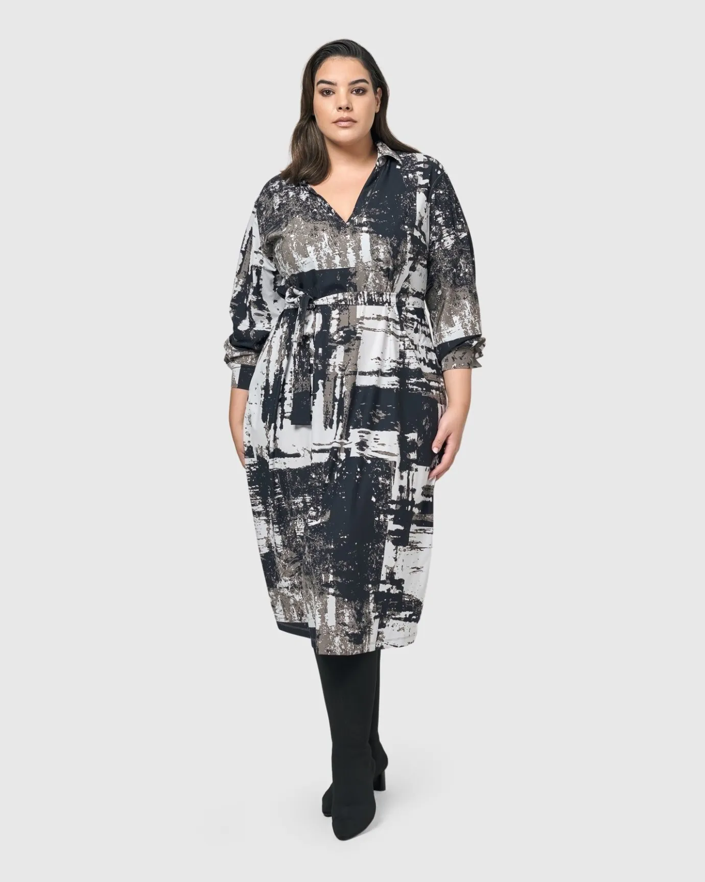 Women Alembika Dresses<Digi Midi Dress, Marble