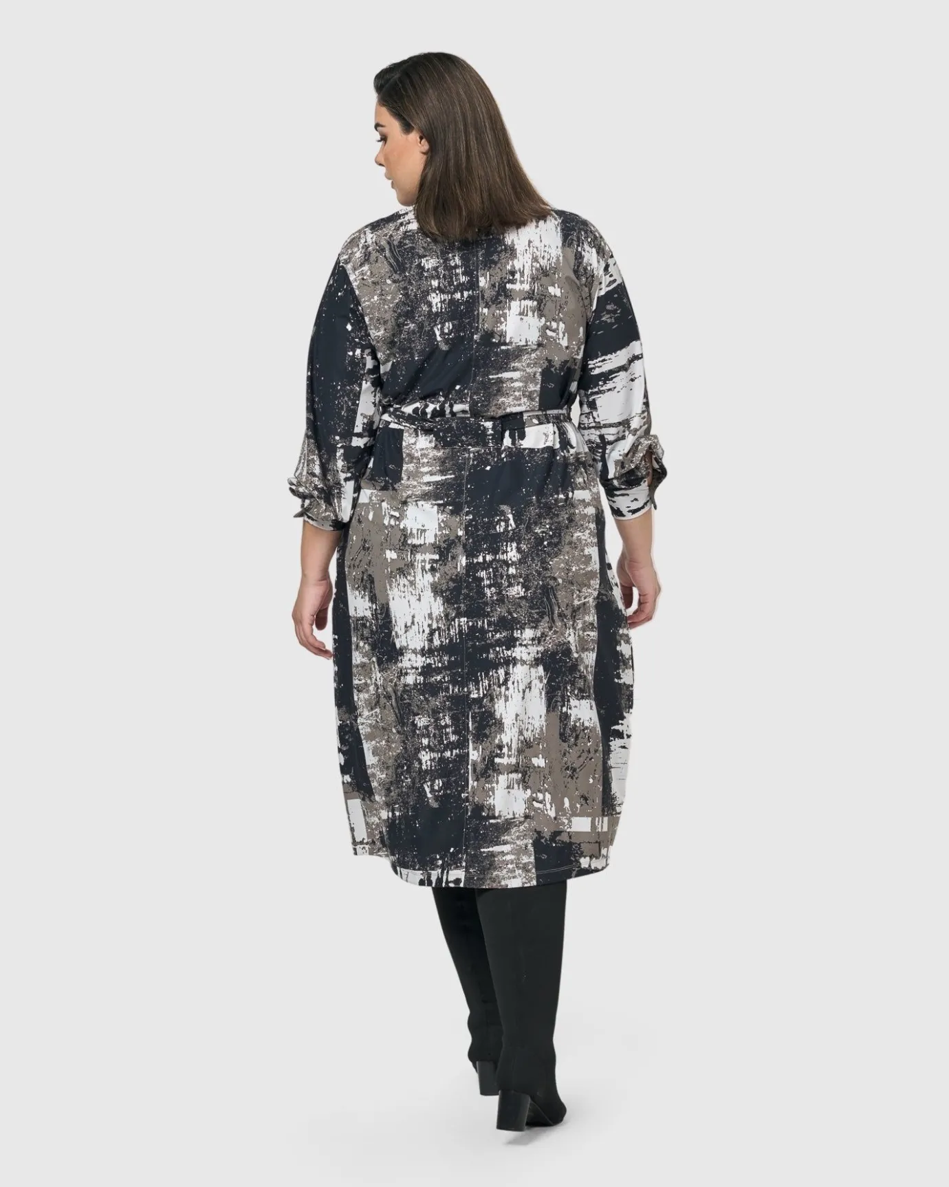 Women Alembika Dresses<Digi Midi Dress, Marble
