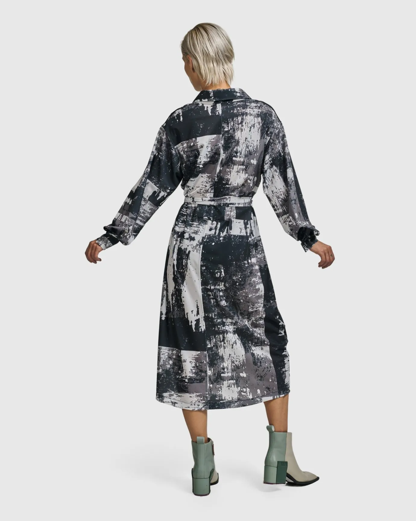 Women Alembika Dresses<Digi Midi Dress, Marble