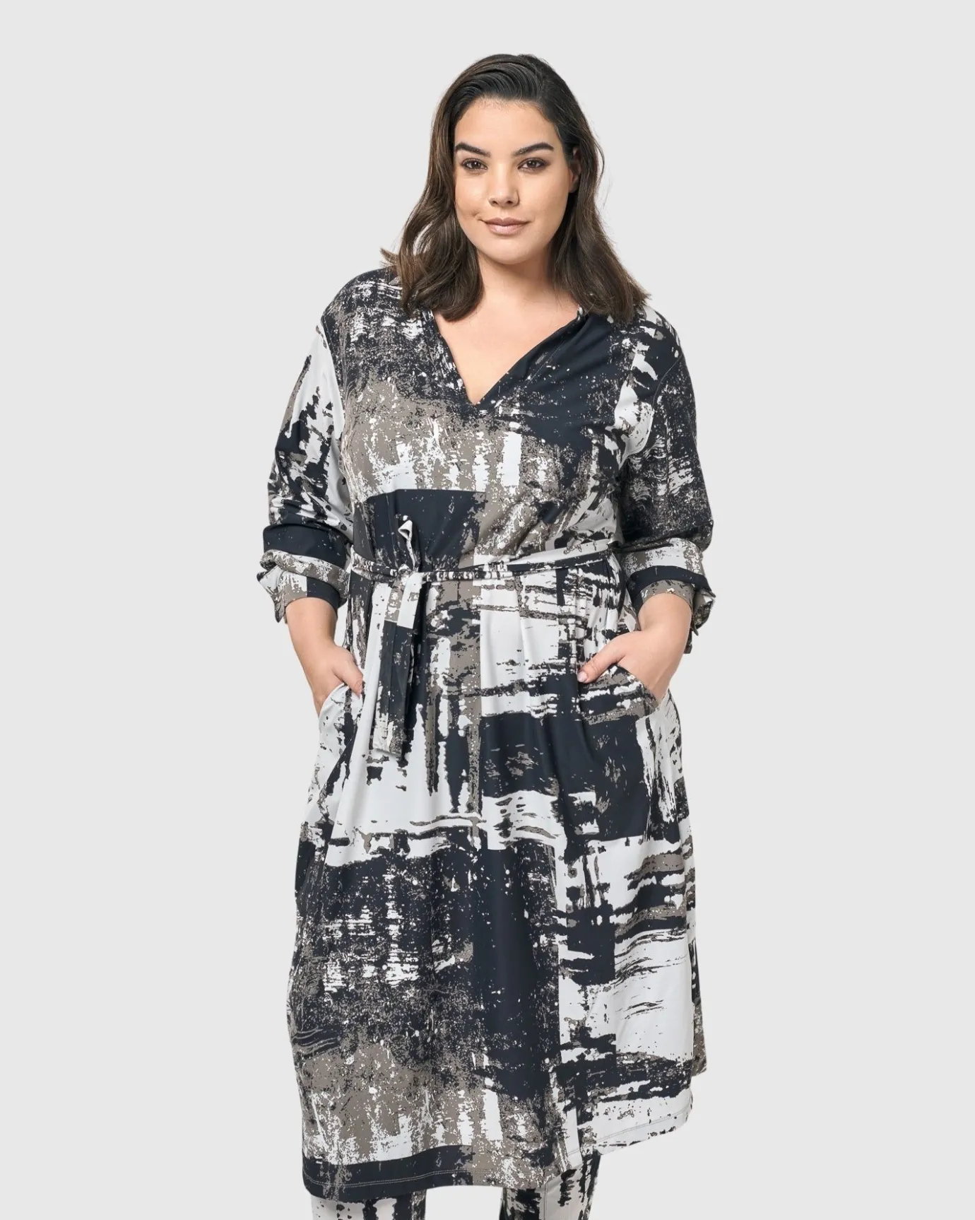 Women Alembika Dresses<Digi Midi Dress, Marble