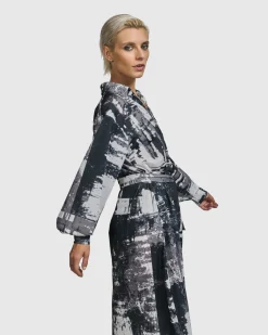 Women Alembika Plus<Digi Midi Dress, Marble