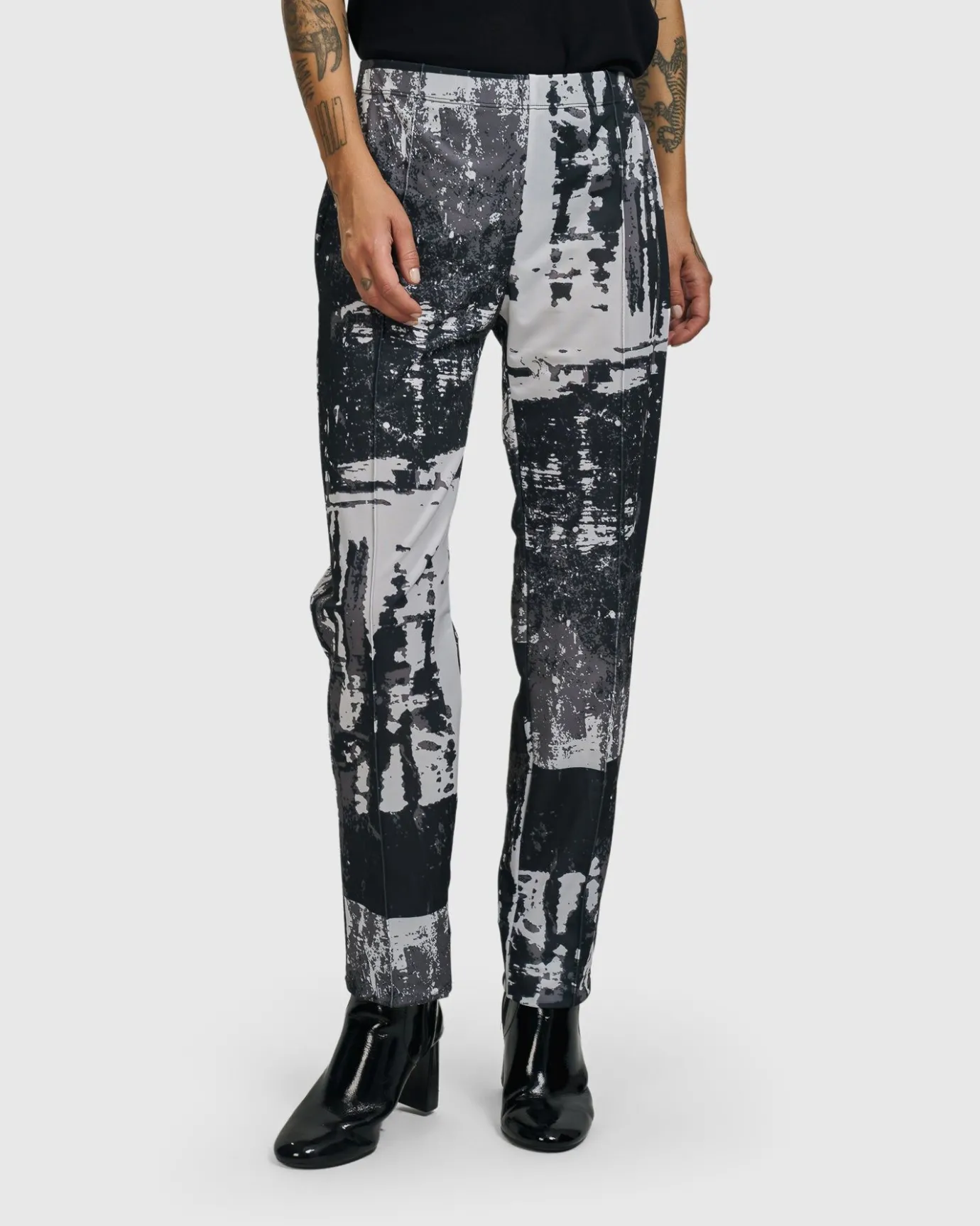 Women Alembika Plus<Digi Slim Pants, Marble