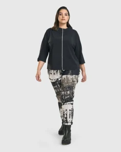 Women Alembika Pants & Skirts<Digi Slim Pants, Marble