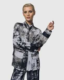 Women Alembika Jackets<Digi Tech Jacket, Marble