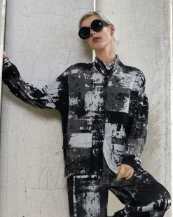 Women Alembika Jackets<Digi Tech Jacket, Marble