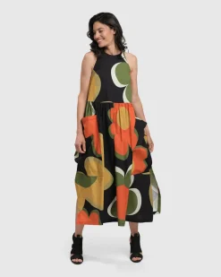 Women Alembika Dresses<Dina Sleeveless Maxi Dress, Floral