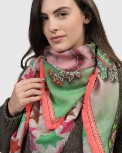 Women Alembika Accessories<Discoteque Scarf, Stars