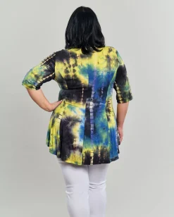 Women Alembika Tops & Tunics<Dreamy V-Neck Top, Tie Dye
