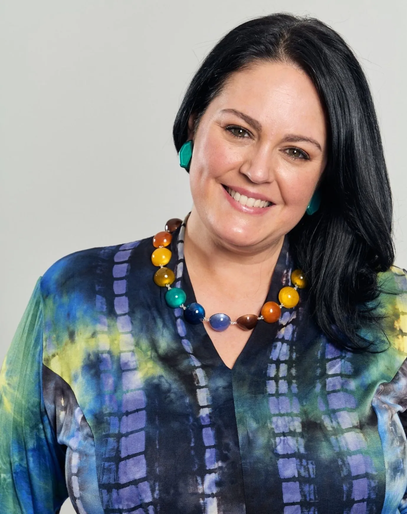 Women Alembika Tops & Tunics<Dreamy V-Neck Top, Tie Dye