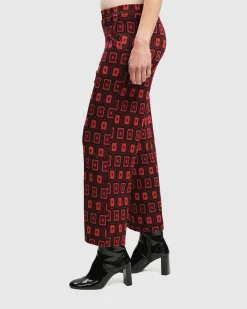 Women Alembika Pants & Skirts<Dynamite Days Dynamo Pants, Red