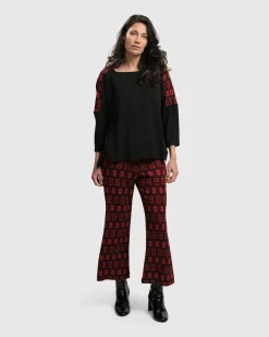 Women Alembika Pants & Skirts<Dynamite Days Dynamo Pants, Red