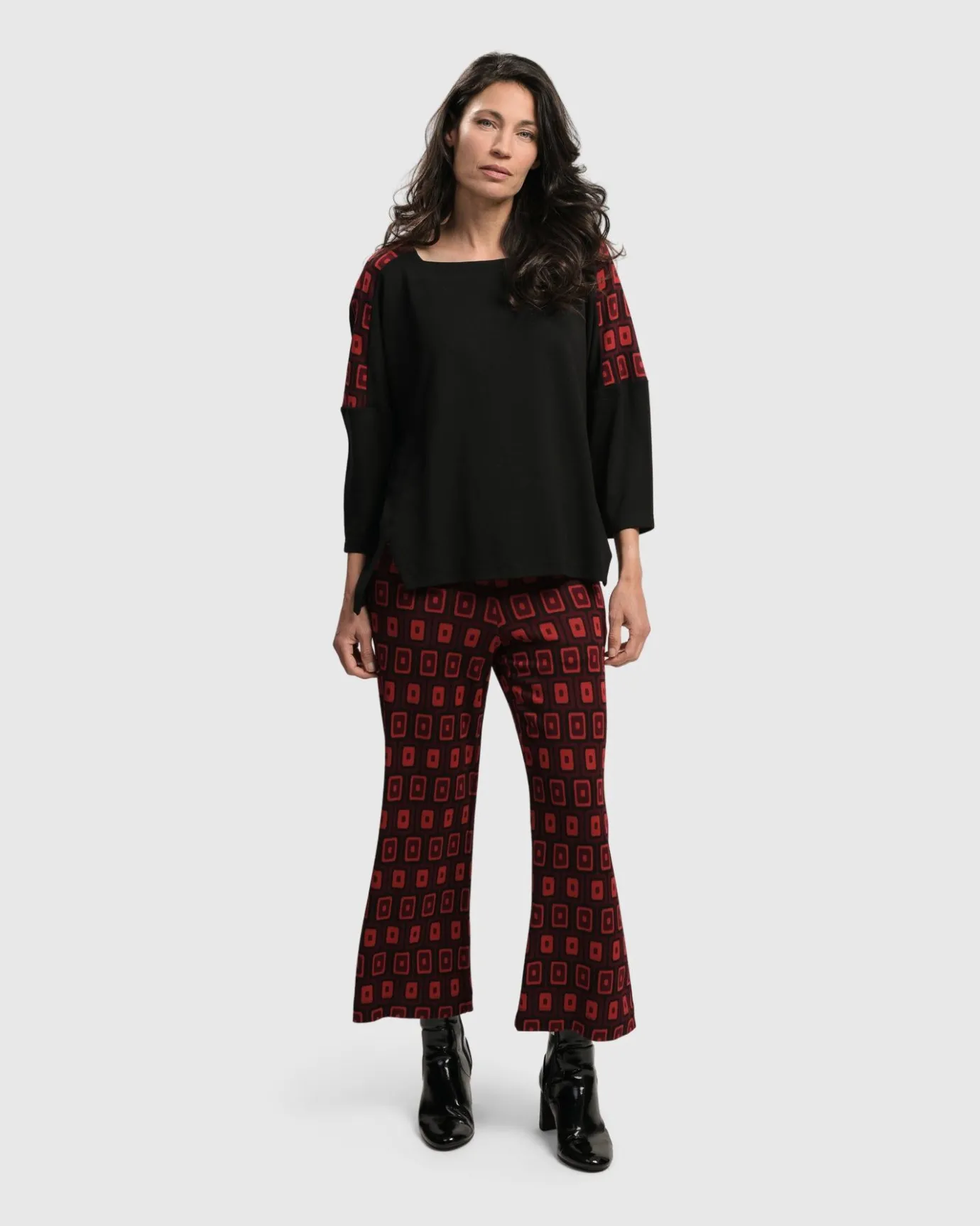 Women Alembika Plus<Dynamite Days Dynamo Pants, Red
