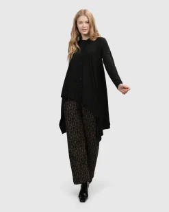Women Alembika Pants & Skirts<Dynamite Days Flare Pants, Coffee