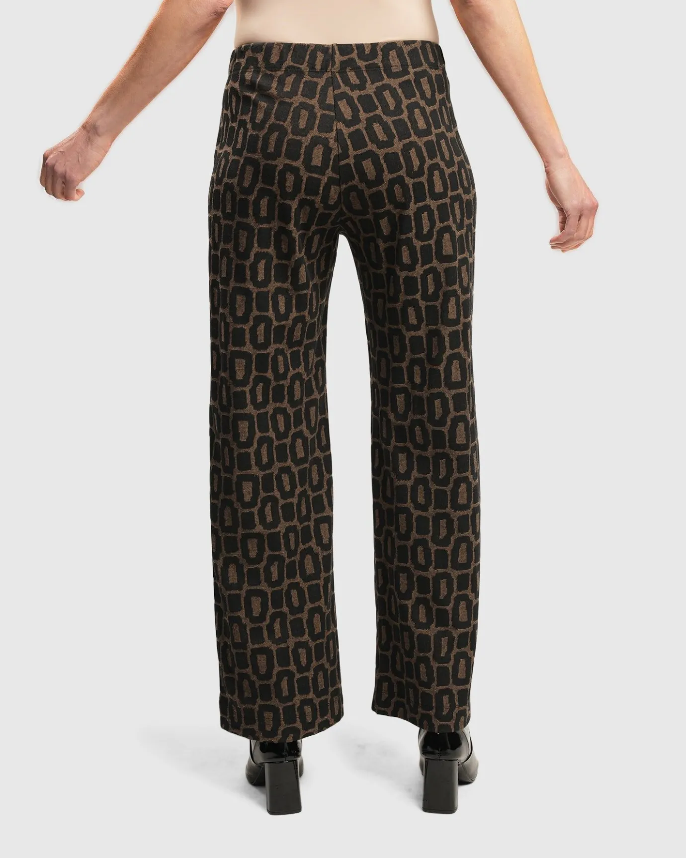Women Alembika Plus<Dynamite Days Flare Pants, Coffee
