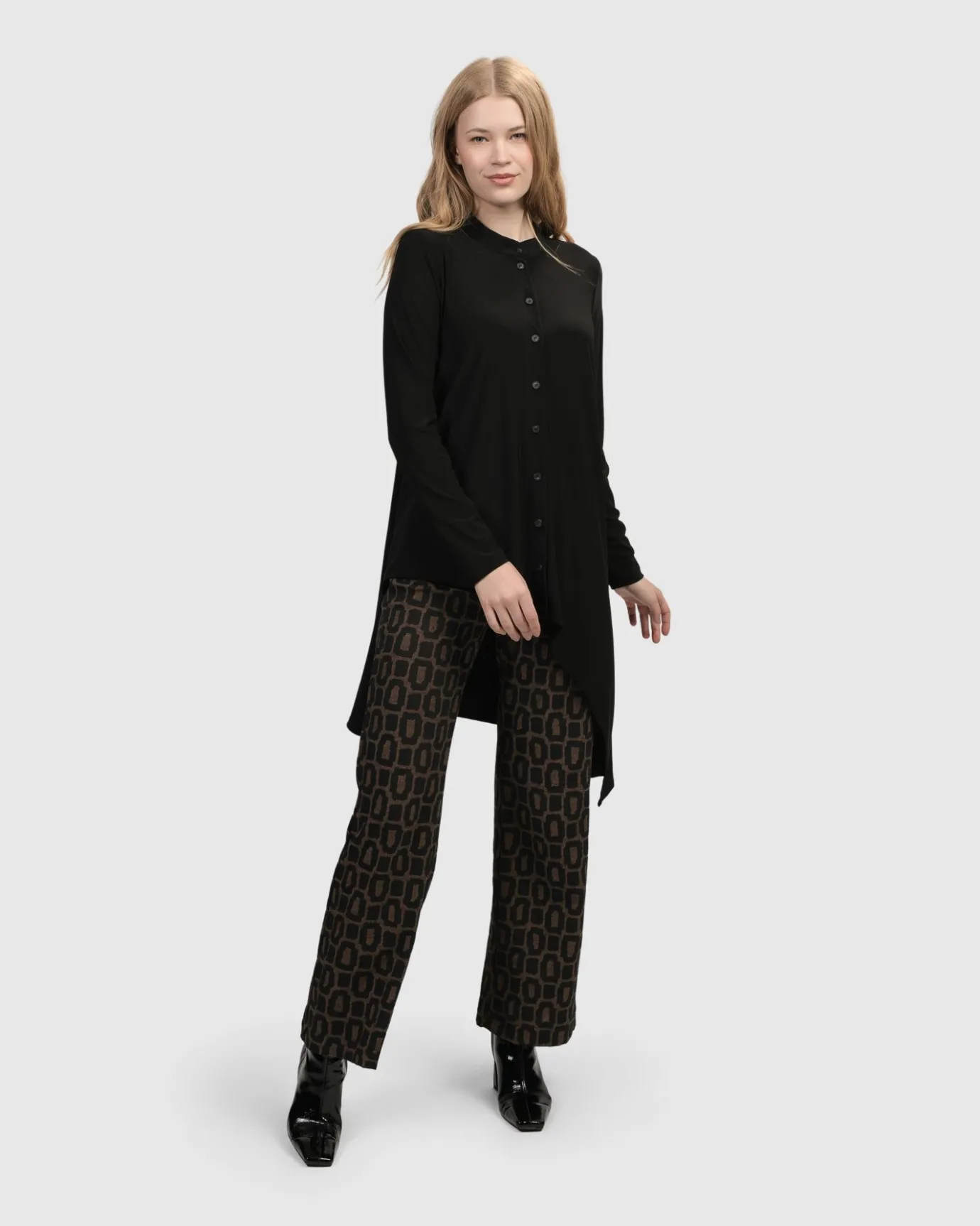 Women Alembika Plus<Dynamite Days Flare Pants, Coffee