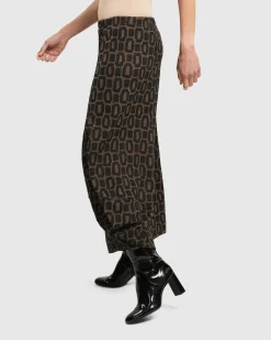 Women Alembika Pants & Skirts<Dynamite Days Punto Pants, Coffee