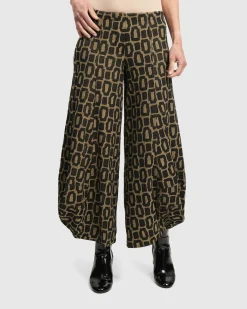 Women Alembika Pants & Skirts<Dynamite Days Punto Pants, Ochre