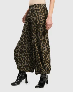 Women Alembika Pants & Skirts<Dynamite Days Punto Pants, Ochre