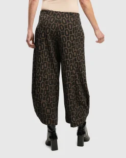 Women Alembika Plus<Dynamite Days Punto Pants, Coffee