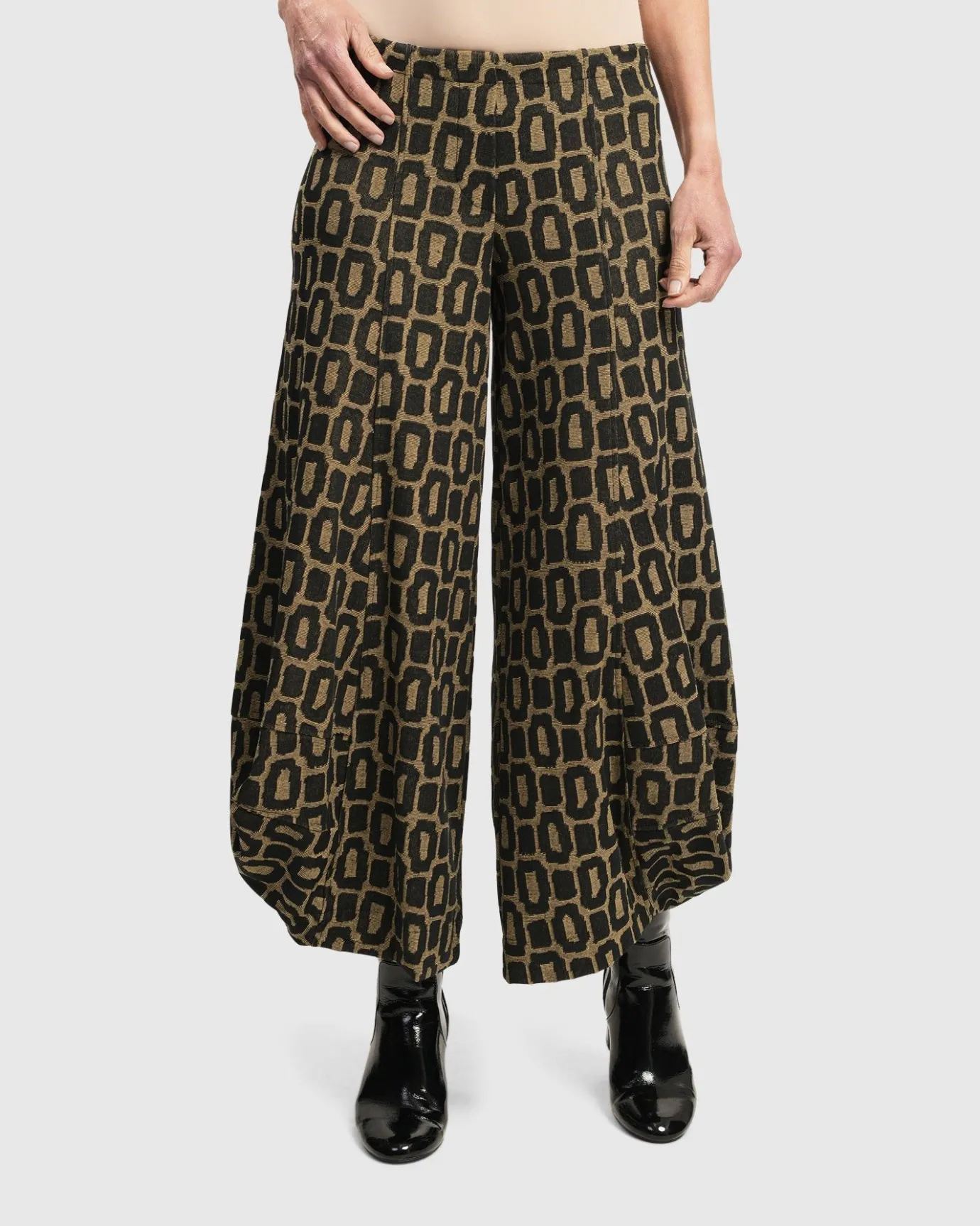 Women Alembika Plus<Dynamite Days Punto Pants, Ochre