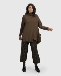 Women Alembika Pants & Skirts<Dynamite Days Straight Leg Pants, Coffee