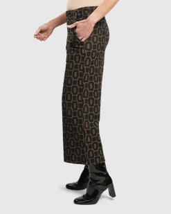 Women Alembika Pants & Skirts<Dynamite Days Straight Leg Pants, Coffee