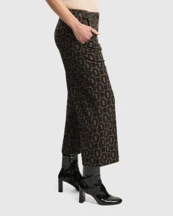 Women Alembika Pants & Skirts<Dynamite Days Straight Leg Pants, Coffee