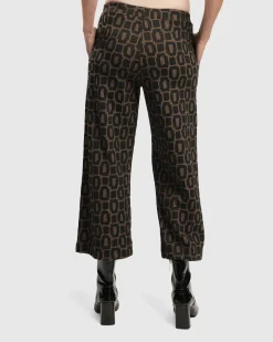 Women Alembika Plus<Dynamite Days Straight Leg Pants, Coffee