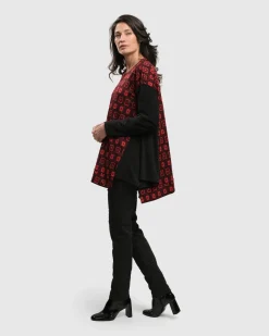 Women Alembika Tops & Tunics<Dynamite Days Swing Tunic Top, Red