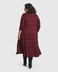 Women Alembika Plus<Dynamite Shirt Dress, Red