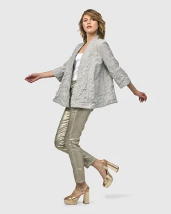 Women Alembika Jackets<Electra Woven Jacket, Stripes