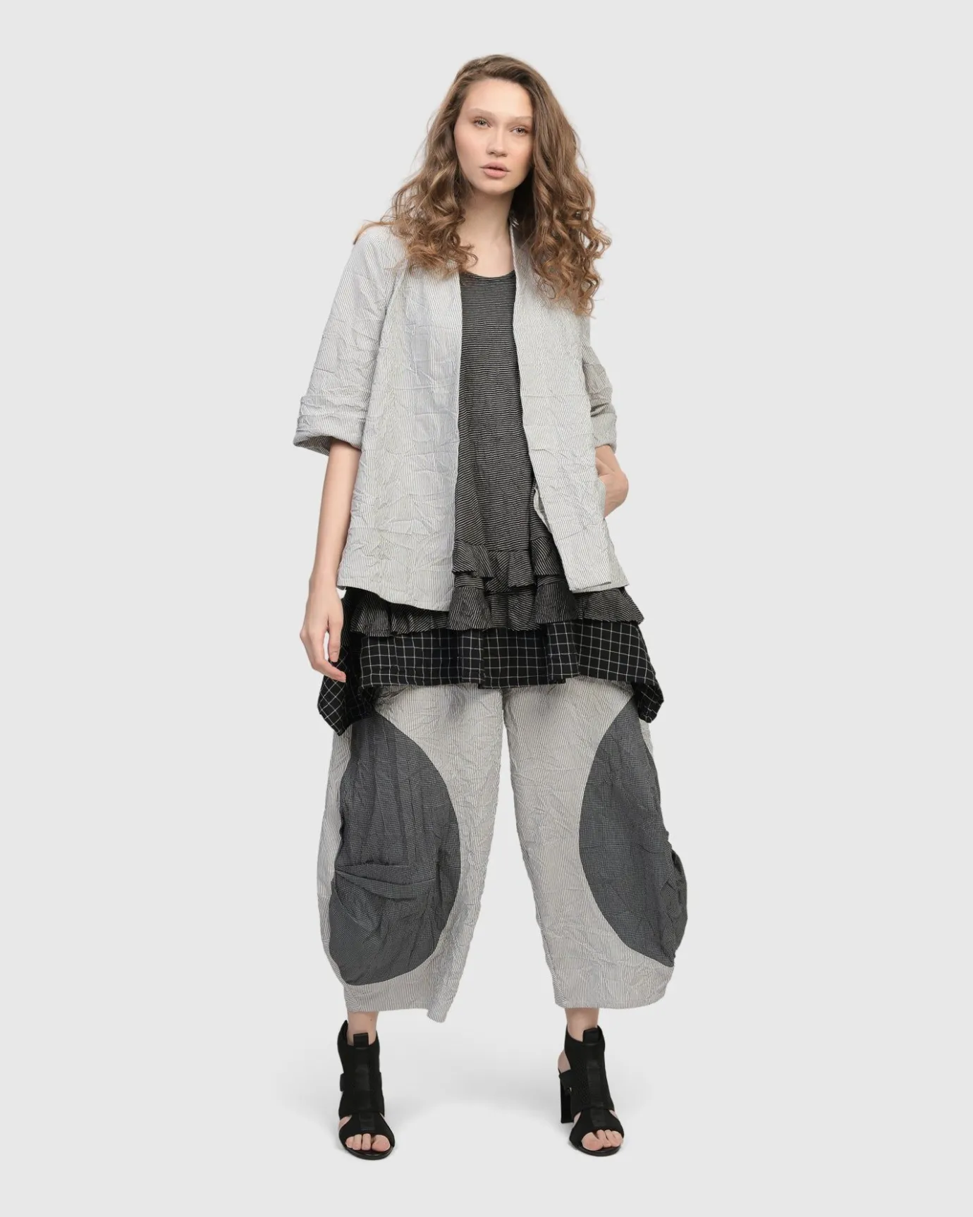 Women Alembika Jackets<Electra Woven Jacket, Stripes