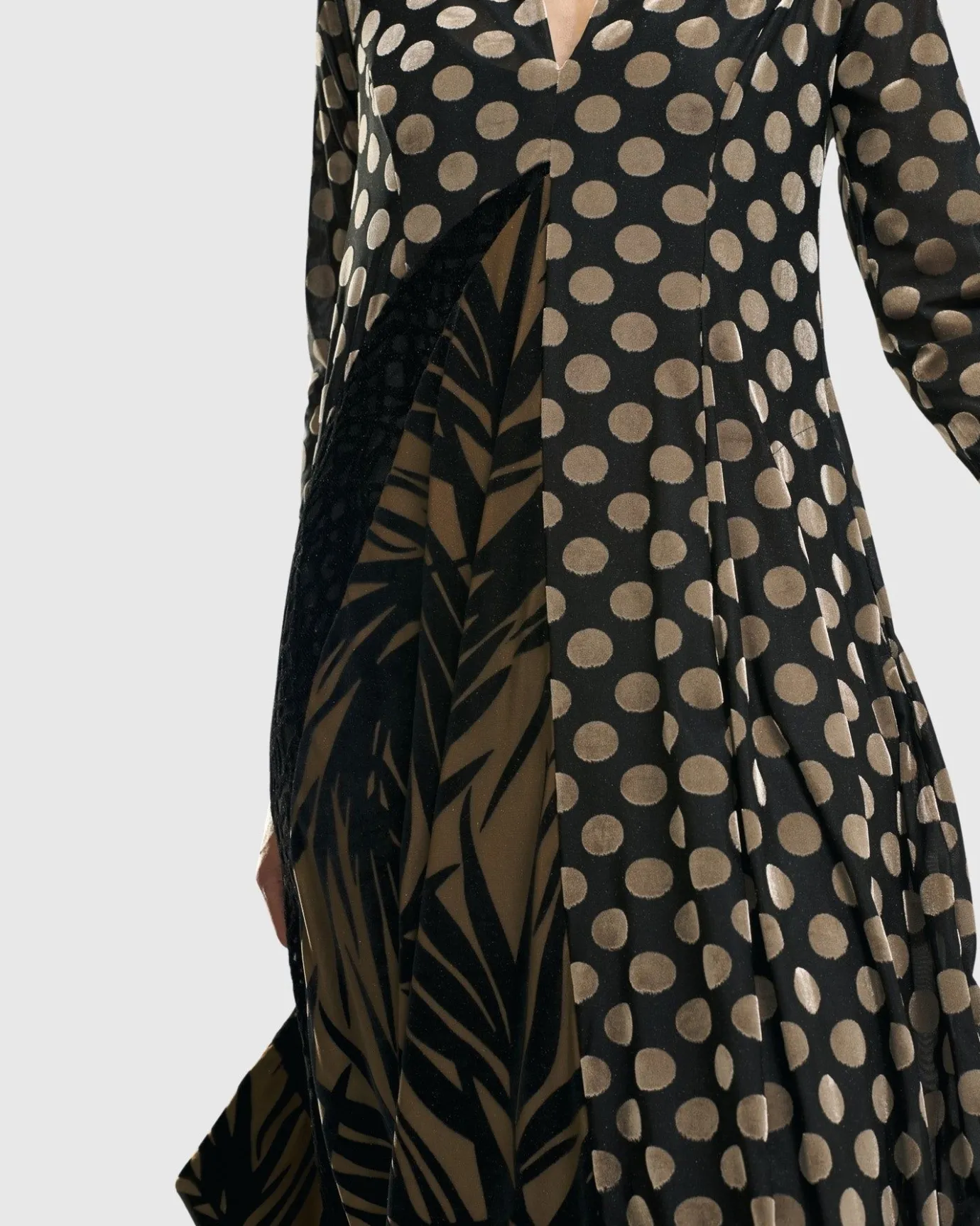 Women Alembika Plus<Equinox Cocoon Dress, Gold