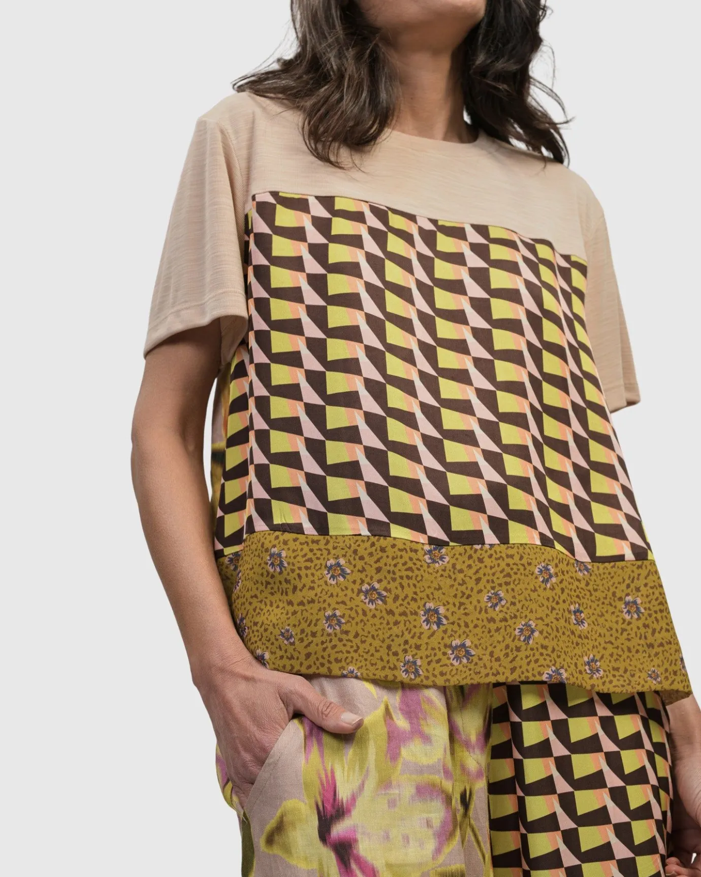 Women Alembika Tops & Tunics<Escher Boxy Tee, Mix