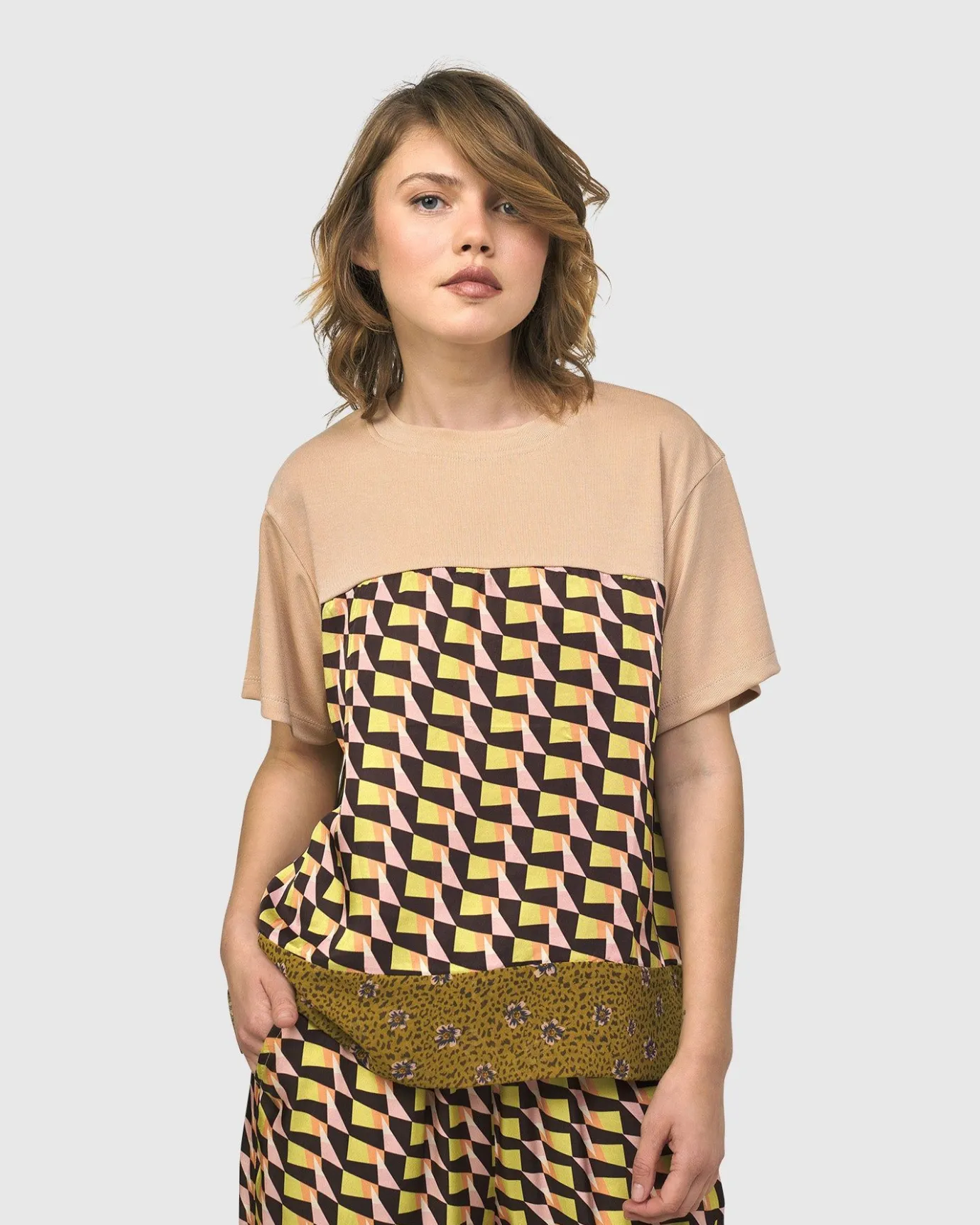 Women Alembika Tops & Tunics<Escher Boxy Tee, Mix