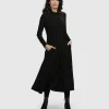 Women Alembika Dresses<Essential A Line Dress, Black