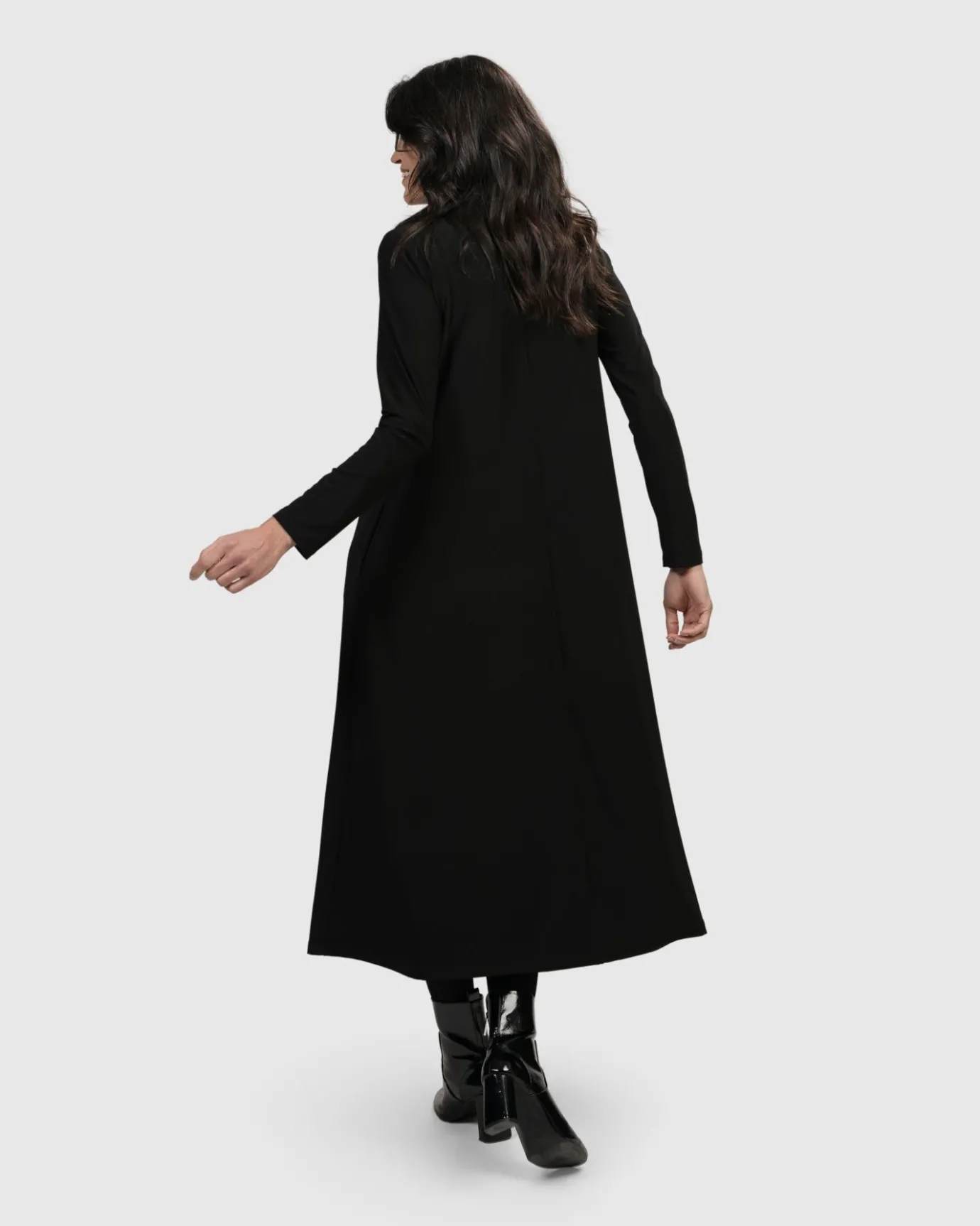 Women Alembika Dresses<Essential A Line Dress, Black