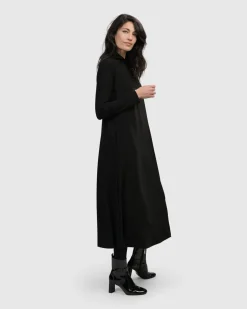 Women Alembika Dresses<Essential A Line Dress, Black