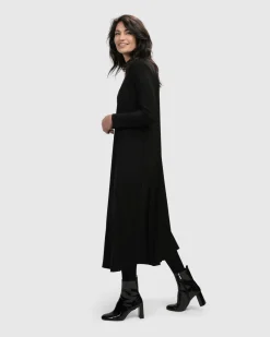 Women Alembika Plus<Essential A Line Dress, Black