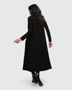 Women Alembika Plus<Essential A Line Dress, Black
