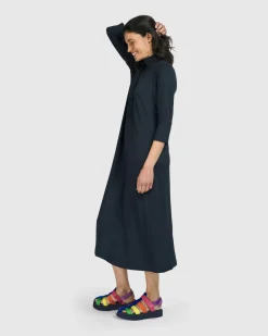Women Alembika Dresses<Essential A-Line Dress, Ocean