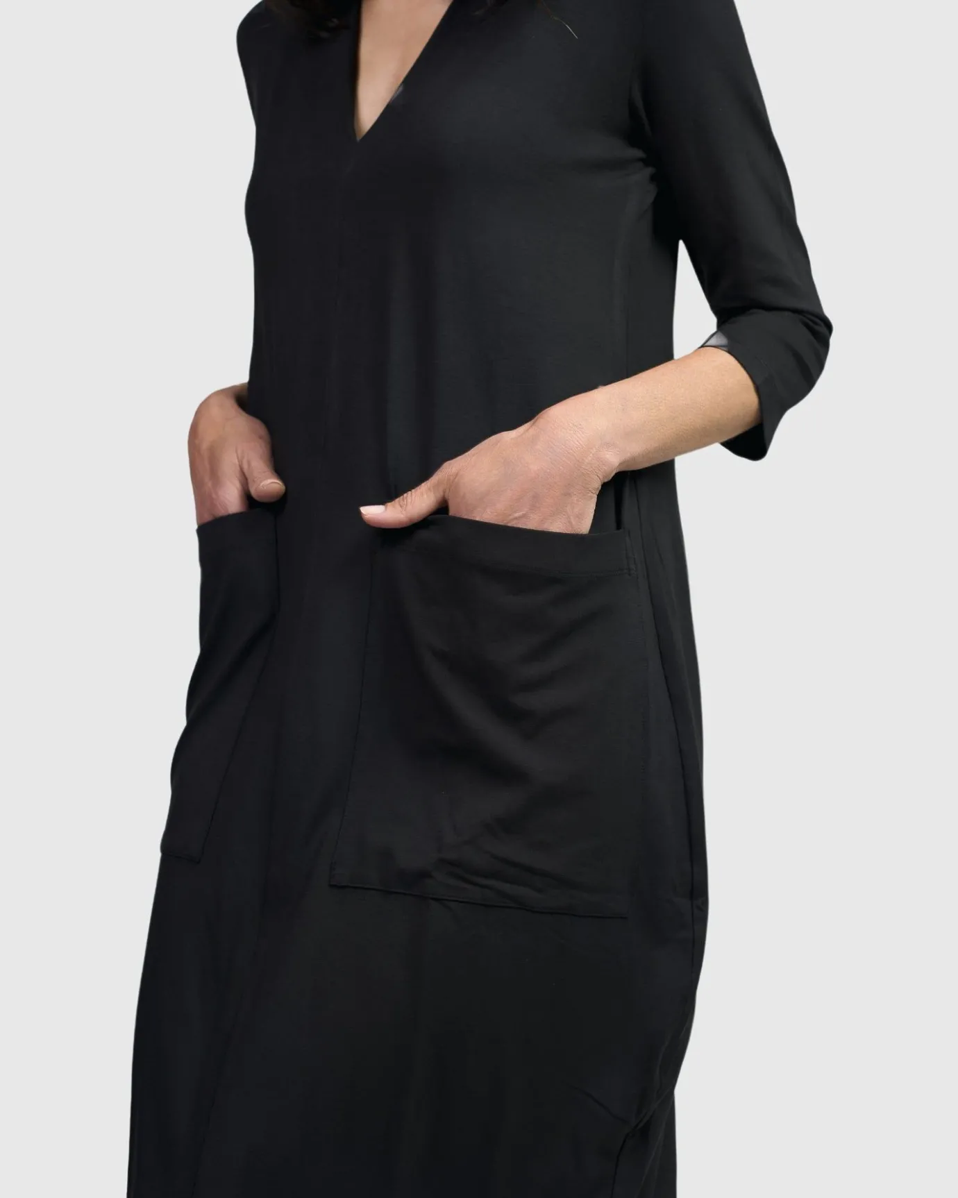 Women Alembika Dresses<Essential Cargo Dress, Black